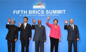 Brics leaders in Durban